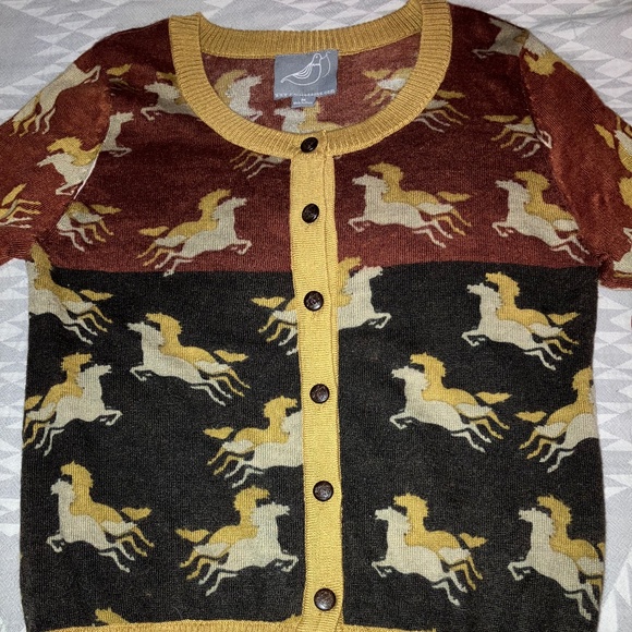 Horse Cardigan by Knitted Dove - Picture 1 of 6